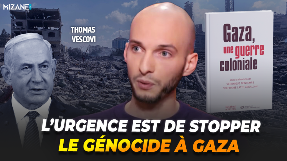 Chercheur indépendant en histoire contemporaine, doctorant et co-auteur du livre "Gaza, une guerre coloniale", Thomas Vescovi était l'invité de "Des livres et vous" pour un entretien axé sur les ressorts du soutien au génocide à Gaza dans les médias et la société israélienne.