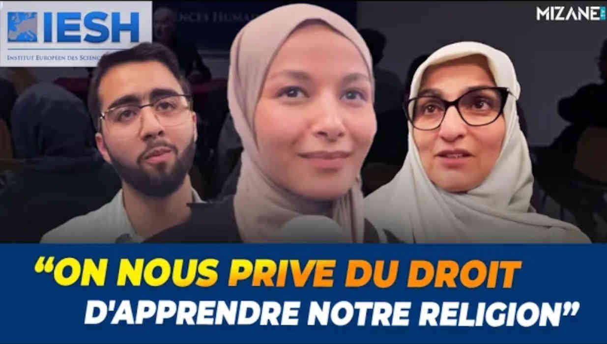 Dissolution de l'IESH : "On nous prive du droit d'apprendre notre religion"